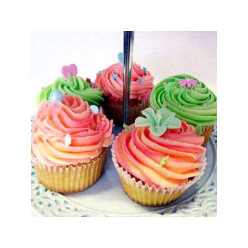 Tiered Cake Plate with Cupcakes - South Africa Delivery Only